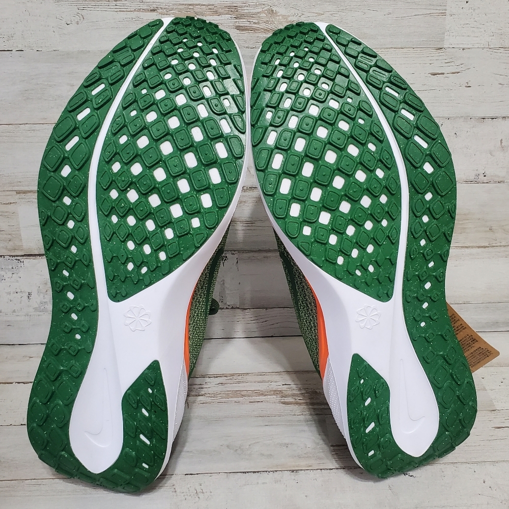 Nike Air Zoom Pegasus 41 "FAMU" Green Orange Shoes Men's Size 9.5 FZ5112-300 - Picture 7 of 11